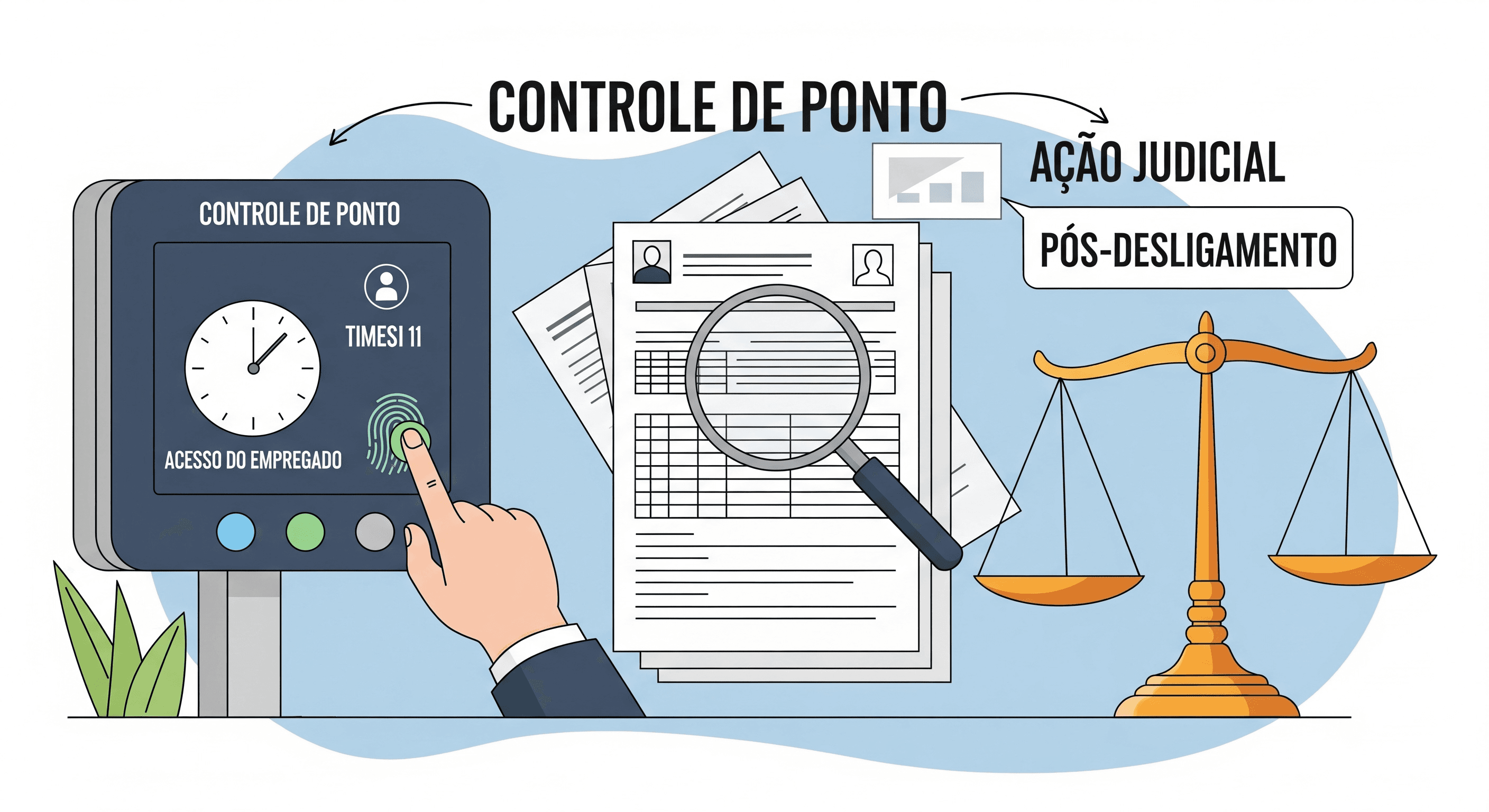 Ex-funcionário pede espelho de ponto: o que a empresa precisa saber?